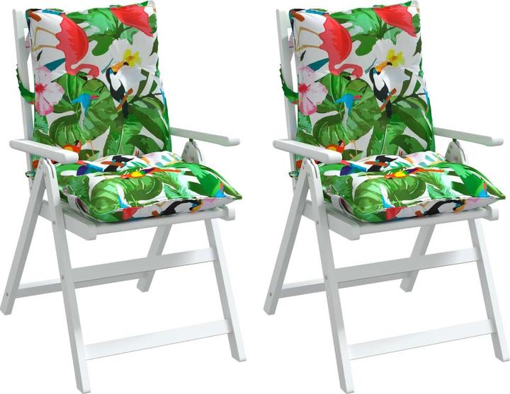 Produktbild vidaXL Gartenstuhlauflage für Niedriglehner (100 x 50 cm)