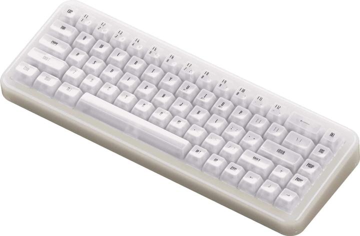 Image du produit Akko YU01 White Jade Gaming-Tastatur, RGB - 65%, V3 Piano Pro Switches (ISO) (USA, Filaire, Sans fil)