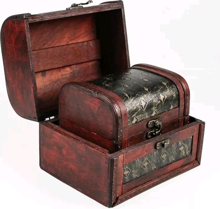 Immagine prodotto Schwäbische Albumfabrik Set di scrigni in legno.39073