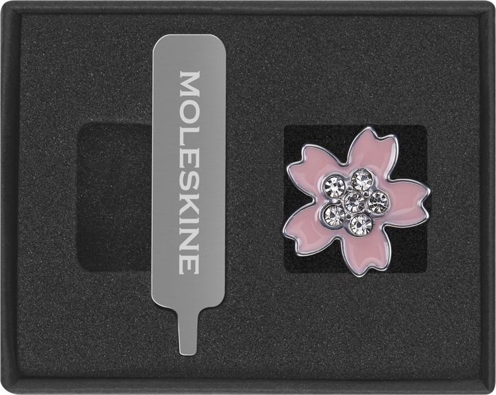 Actual product image Moleskine NB Sakura 2025 Pin Flower (No binding)