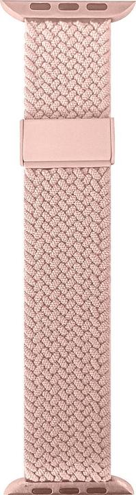 Actual product image Puro Loop Band - Pleciony pasek do Apple Watch 38/40/41 mm (różowy) (41 mm, 38 mm, 40 mm, Nylon)