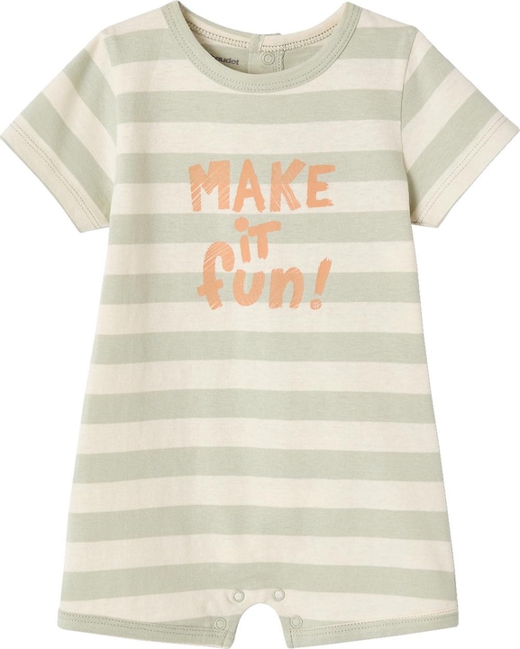 Produktbild Vertbaudet Bio-Kollektion: Baby Kurzoverall BASIC (98)