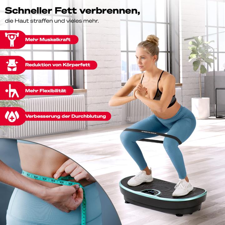 Image du produit Sportstech Vibrationsplatte VP250 Türkis