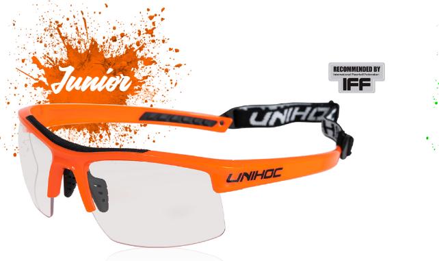 Image du produit Unihoc Eyewear ENERGY junior-neon orange (Taille unique)