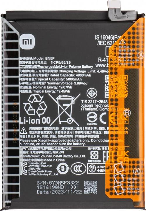 Produktbild Xiaomi Akku BN5P für Redmi Note 13 5G