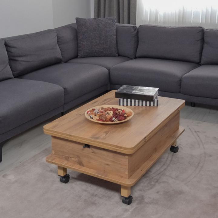 Image du produit Hanah Home Helsinki Coffee Table (60 x 90 x 40 cm)