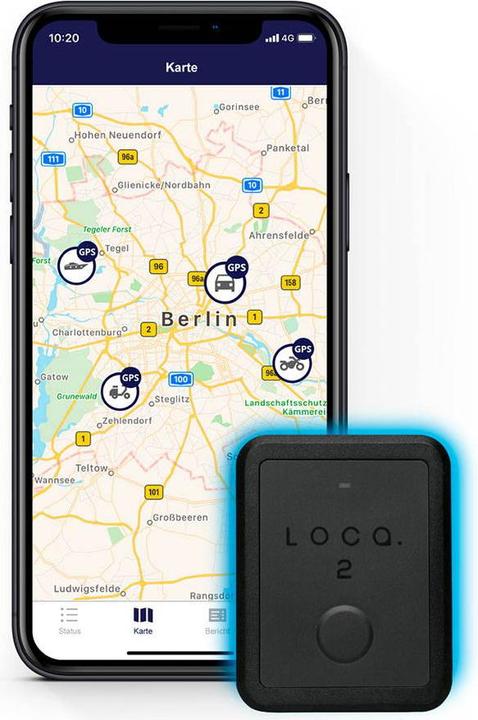 Produktbild Loca 2 GPS Tracker - Geen abonnement nodig - 3 jaar batterijduur - Waterdicht (IP67) - GPS tracker voor A