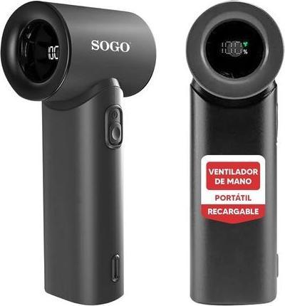 Produktbild Sogo Düsenventilator, tragbar sw