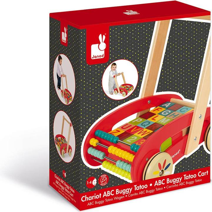 Actual product image Janod Tatoo ABC