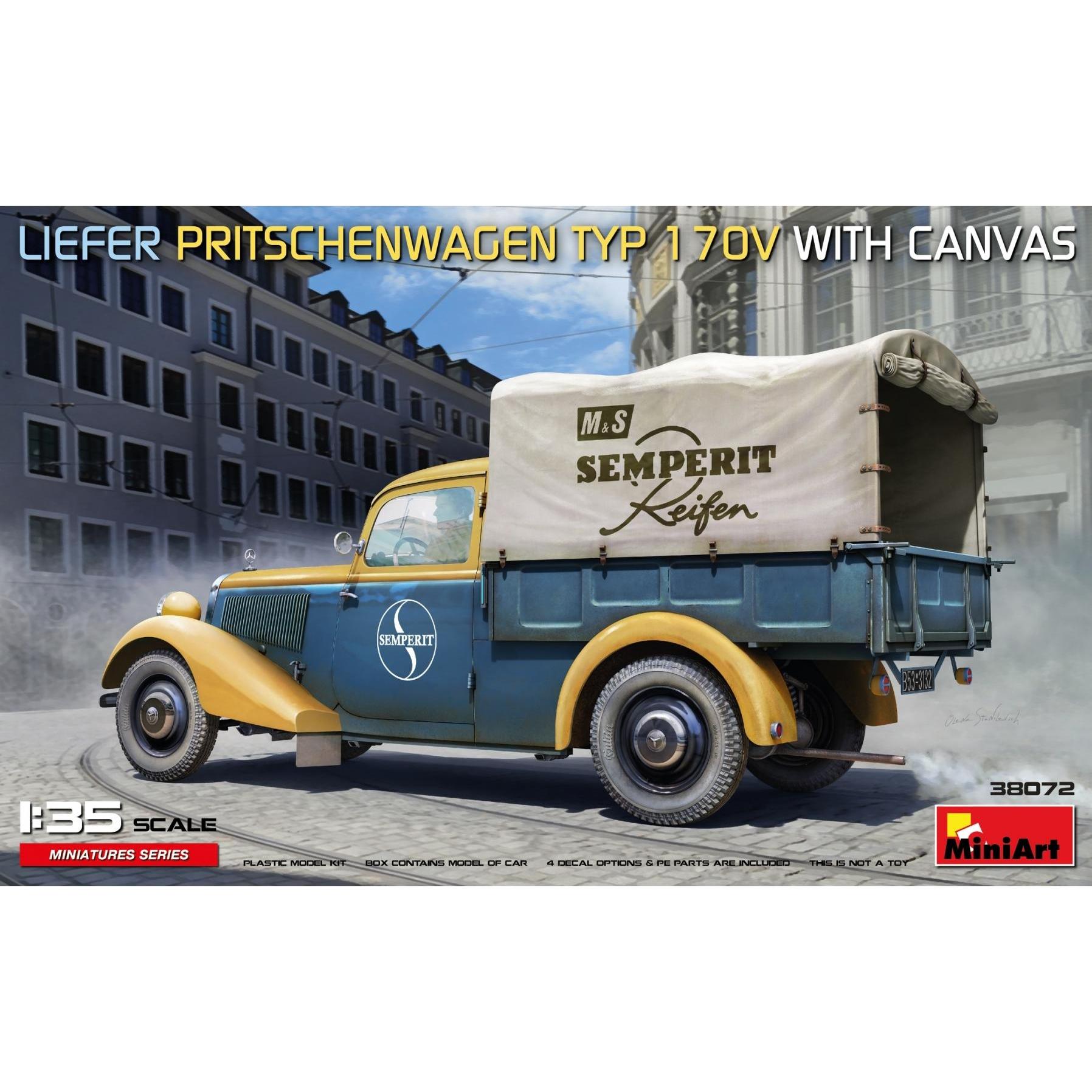 Other 1:35 Lieferwagen Typ 170V m. Pritsche