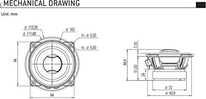 Actual product image Focal ACX-130 (100 W, 13 cm)