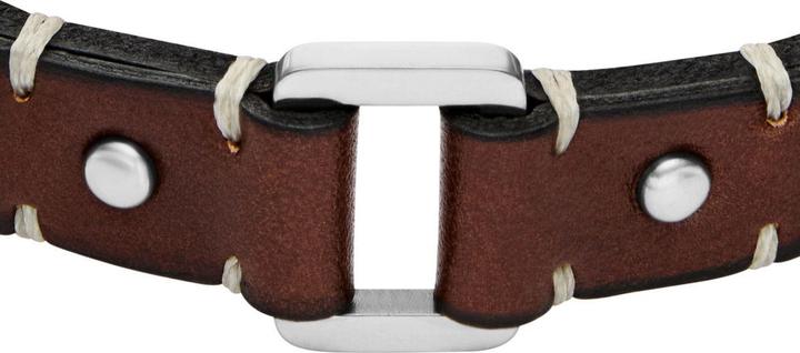 Produktbild Fossil Machine Armband (25 cm, Edelstahl, Leder)