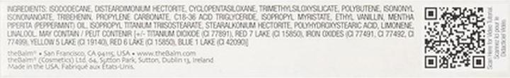 Image du produit The Balm Meet Matt(e) Hughes Rouge à lèvres liquide (Charmant)