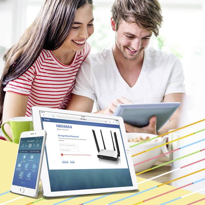 Produktbild Zyxel NBG6604 AC1200 Dual-Band Wireless Router