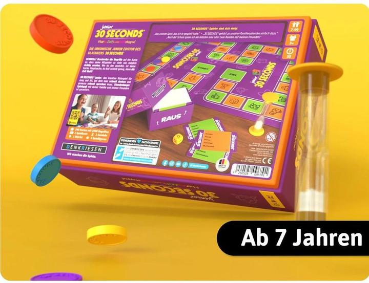Produktbild Denkriesen 30 Seconds - Junior (d) (Deutsch, 3 - 8 Spieler)