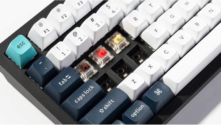 Actual product image Keychron Q3 Max Wireless Mechanical Keyboard, Jupiter Brown switches (US, Wireless, Cable)