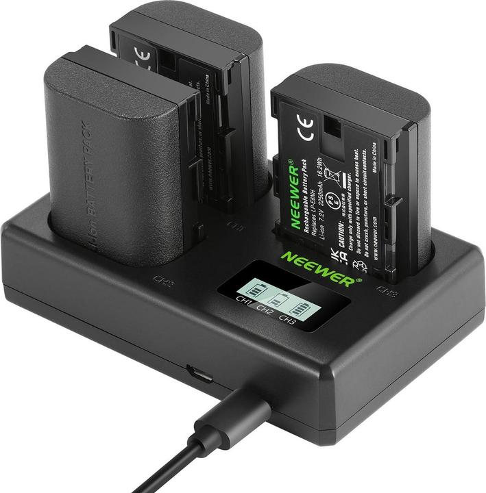 Actual product image Neewer LP-E6NH (Camera battery, Camera battery charger)