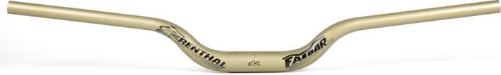 Produktbild Renthal V3 Fatbar Riser Lenker, 35.0mm, 820x60mm, 9°/5°, gold (35 mm)