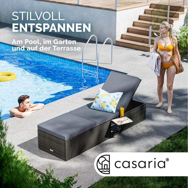 Image du produit Casaria Sonnenliege (200 cm)