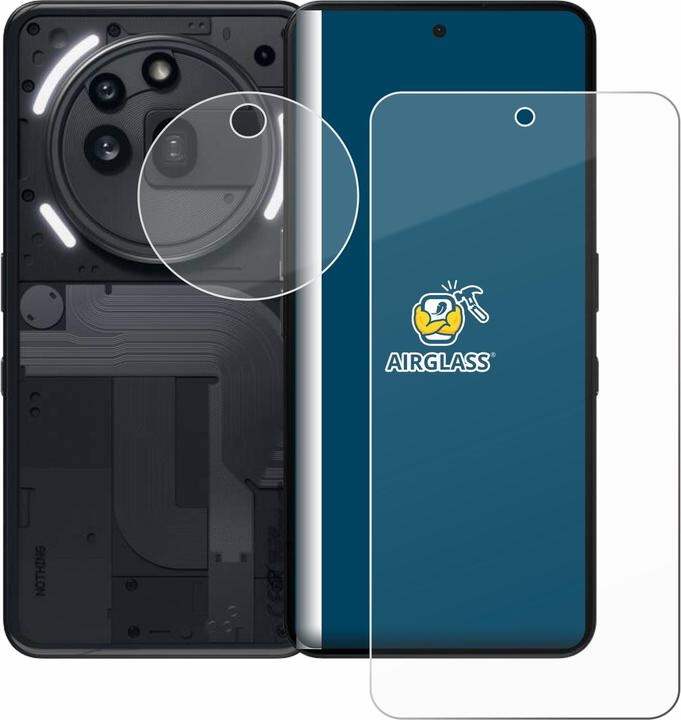 Actual product image BROTECT AirGlass Glass (1 pcs., Nothing Phone (3a) Pro)