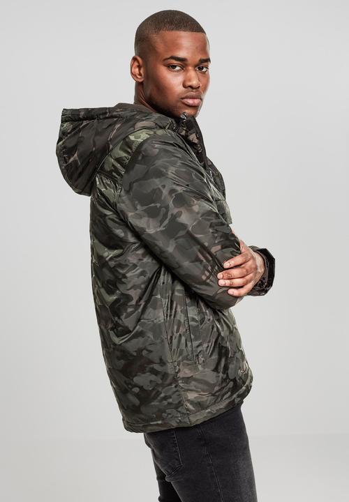 Produktbild Urban Classics Padded Camo Pull Over Jacket (S)