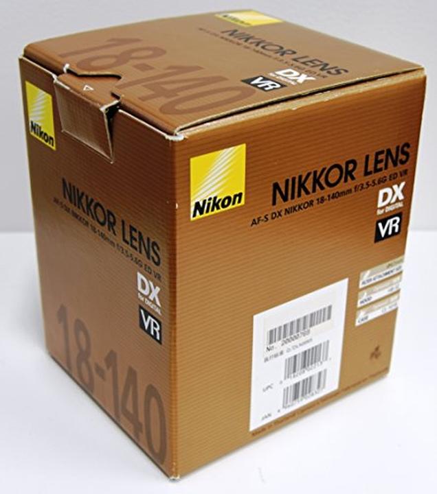 Produktbild Nikon AF-S Nikkor 18-140mm f/3.5-5.6 G ED DX VR (Nikon DX, APS-C / DX)