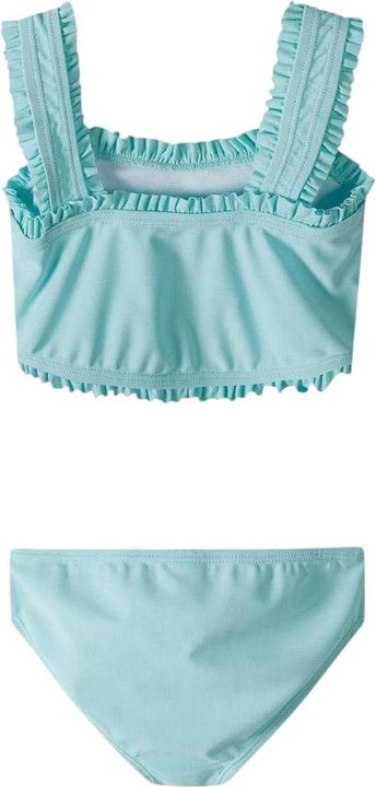 Actual product image Minoti Girls Plain Quick Dry Bikini Set (128)
