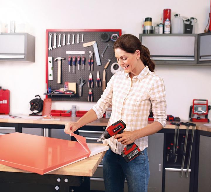 Actual product image Einhell Akku-Heissluftpistole TE-HA 18 Li Kit (1x 4,0 Ah)