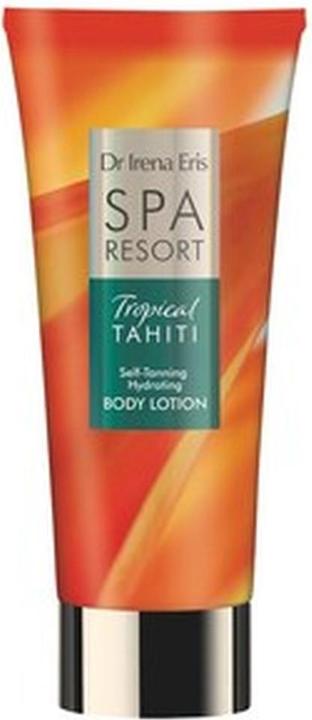 Actual product image Dr Irena Eris Spa Resort Tropical Tahiti Self-Tanning Moisturizing Body Balm, 200 Ml (Self tanning foam, 200 ml)