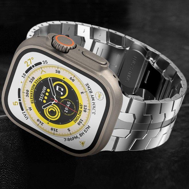 Produktbild MU Style OH Series Edelstahl Iron Man Ersatz Armband (20 mm, Edelstahl)
