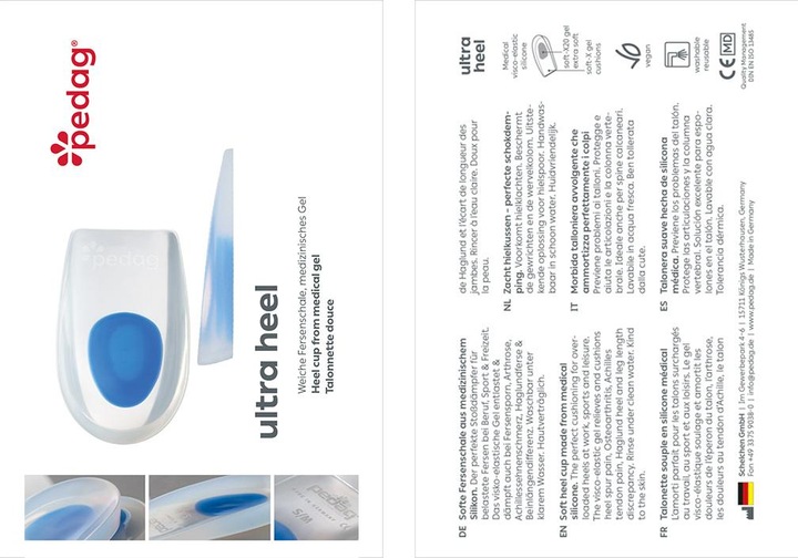 Actual product image Pedag Ultra Heel