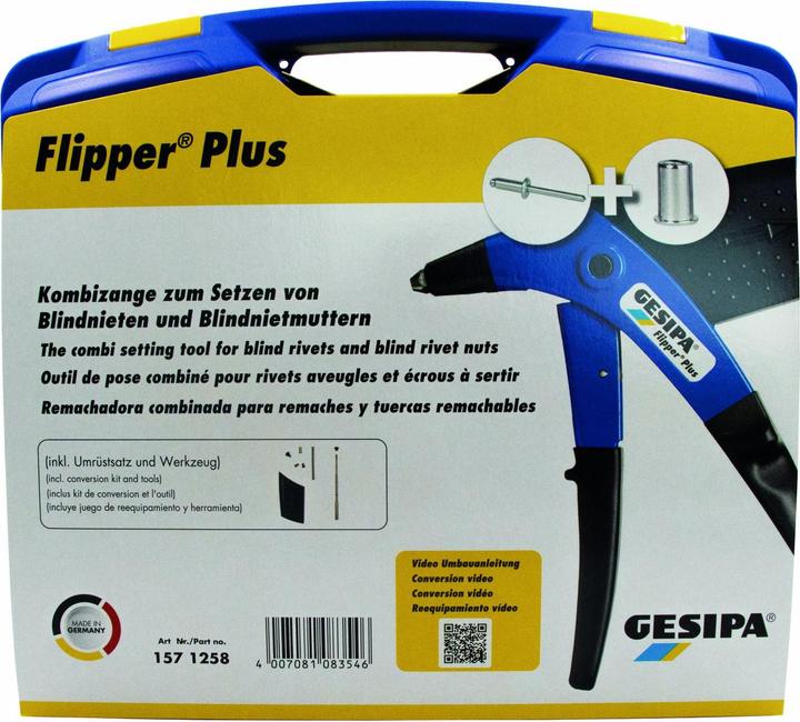 Actual product image Gesipa Flipper Plus combi set (217 mm)