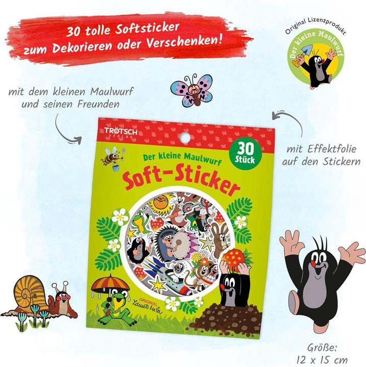 Produktbild Der kleine Maulwurf Soft-Sticke
