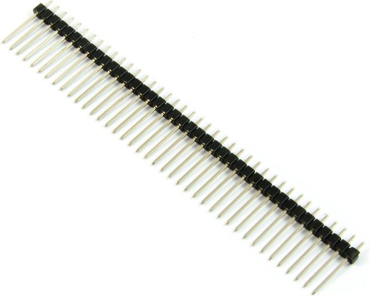 Image du produit Purecrea Barrette à broches mâle 1 X 40 pôles RM 2.54mm droite longue broche