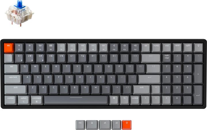 Actual product image Keychron K4 (DE, Cable, Wireless)
