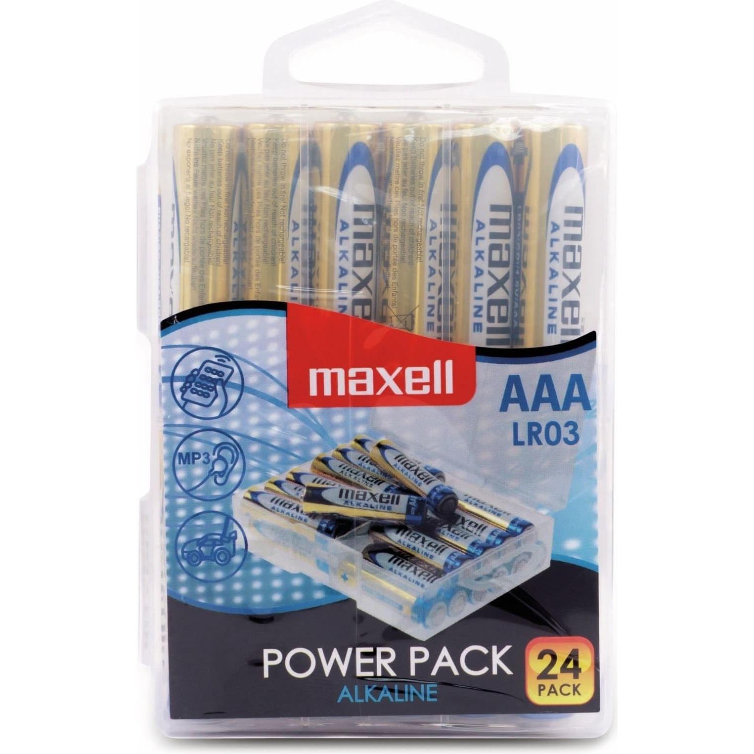 Maxell Europe LTD (24 Stk., AAA), Batterien + Akkus