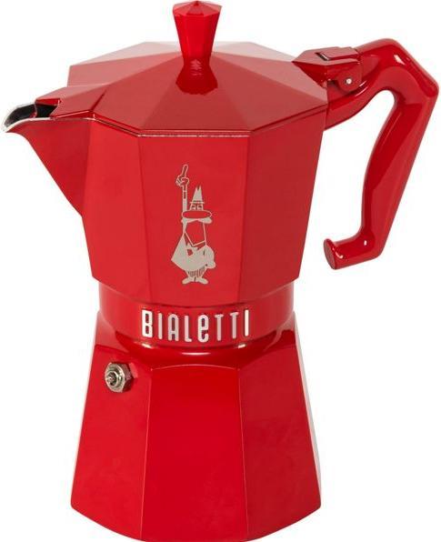 Immagine prodotto Bialetti Moka Exclusive 6 tazze rosso (6 Tazze)