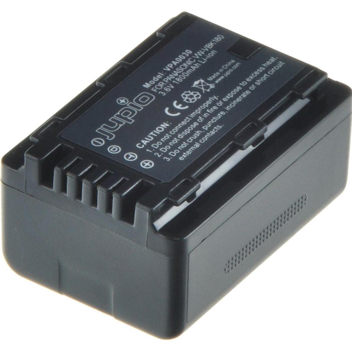 Jupio VW-VBK180 1800 mAh - Accu Camcorder (Kamera Akku) (VPA0030)