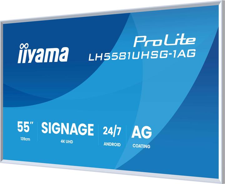 Produktbild iiyama LFD ProLite LH5581UHSG-1AG (3840 x 2160 Pixel, 54.60")