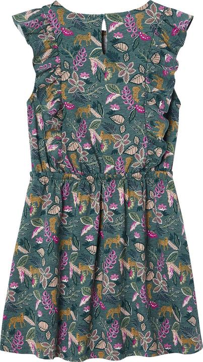 Produktbild Vertbaudet Bedrucktes Mädchen Jerseykleid mit Volantärmeln (92)