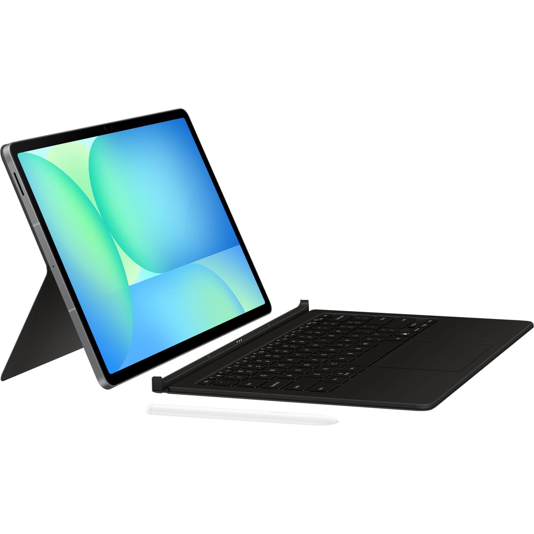 Samsung EF-DX625 (Samsung Galaxy Tab S10 FE+), Tablet Tastatur, Schwarz