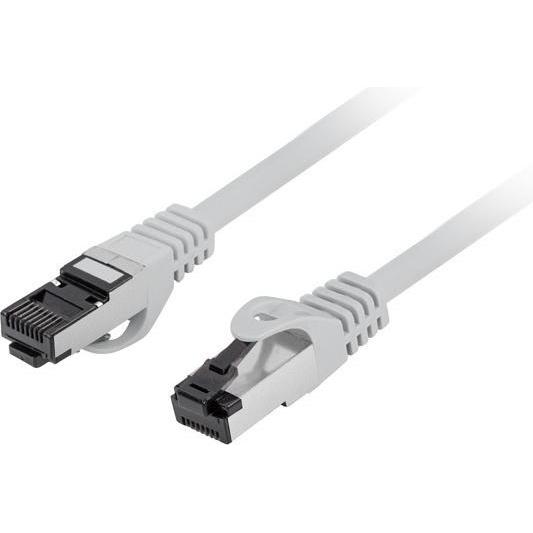 Lanberg Grigio Pcf8-10Cu-0200-S Cavo Di Rete Cat8.1 S/Ftp (S-Stp) (Cat8.1, 2 M), Cavo Di Rete
