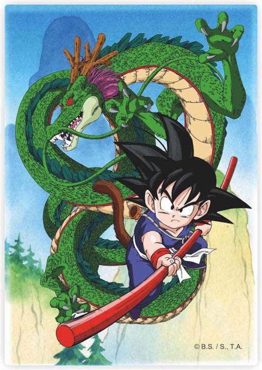 Actual product image SD Toys DRAGON BALL - Shenron et Goku - Magnet '10x15x1cm"