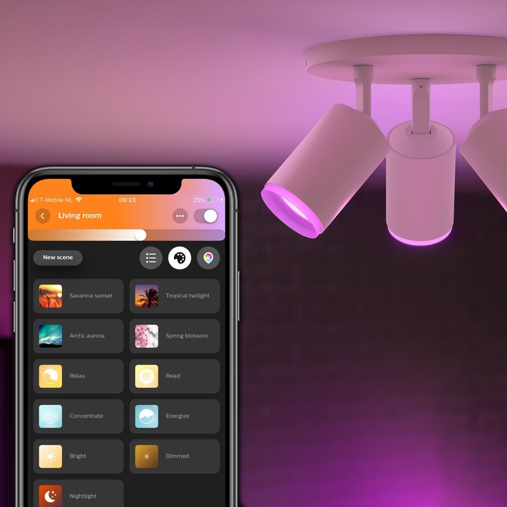 Image du produit Philips Hue Fugato Base BT (1050 lm, GU10)
