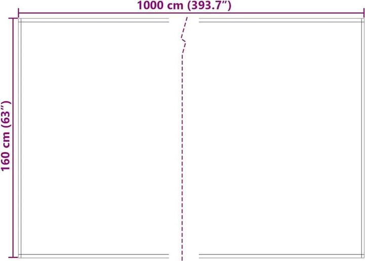 Produktbild vidaXL Outdoor Markise (1.60 m)