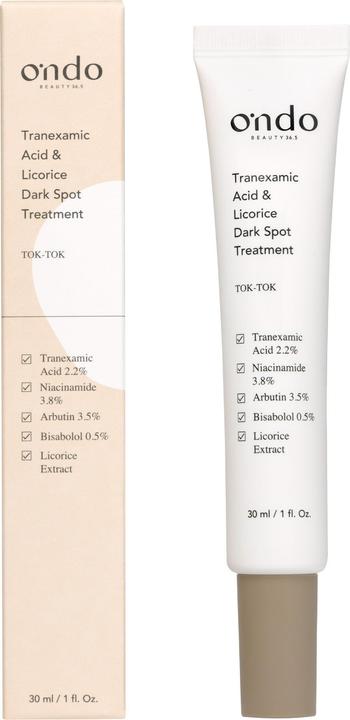 Actual product image Ondo Tranexamic acid & licorice (30 ml, Day cream)