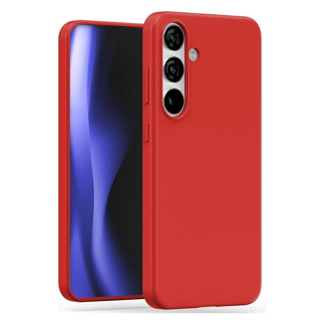 Mercury Rosso Soft Sam S25+ S936 Czerwony/Red (Samsung Galaxy S25+), Cover Smartphone,