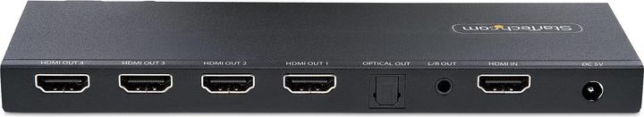 Produktbild StarTech .com 4-Port HDMI Splitter, 4K 60Hz HDMI 2.0 Video, 2,50cm (1") 4 Out HDMI Splitter, 4K HDMI Splitter