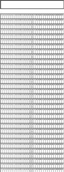 Actual product image Franken Staff Planner (90 x 60 cm)