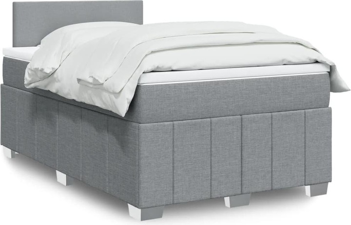 VidaXL Bo x lit de saut avec matelas 200 x 200 cm Tissu (200 x 200 cm)